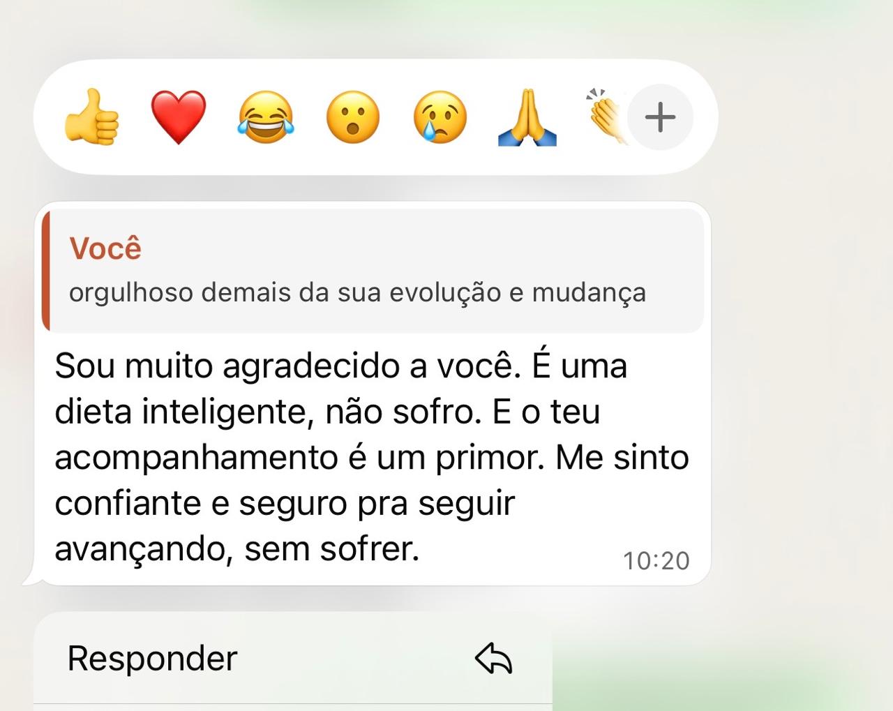 Mensagem de paciente 08